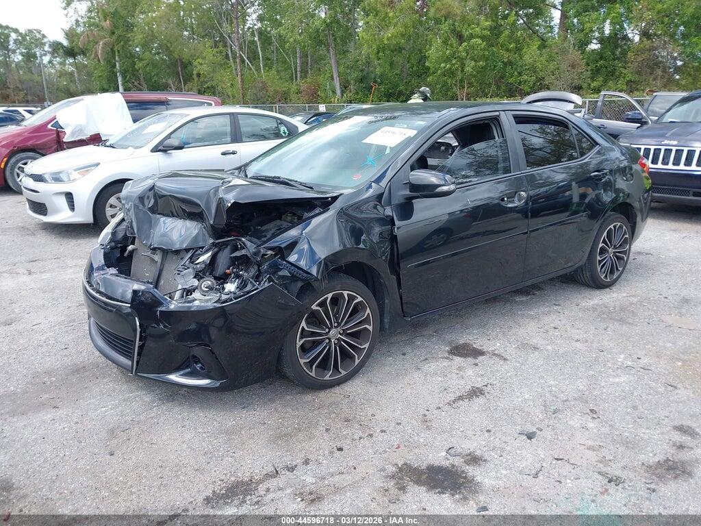 2T1BURHE2GC715248 2016 TOYOTA COROLLA photo no. 2