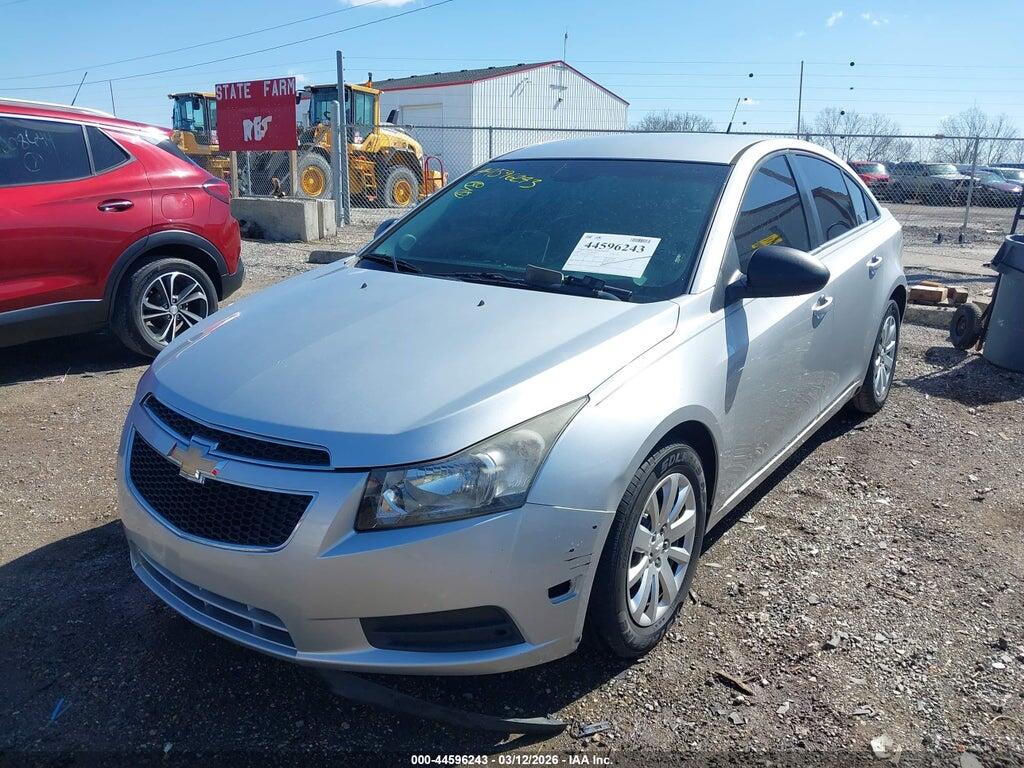 1G1PC5SH2B7116731 2011 CHEVROLET CRUZE photo no. 2