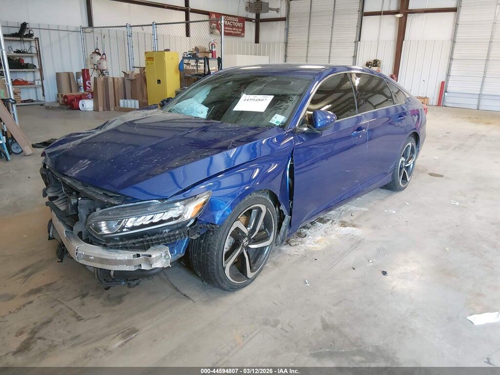 1HGCV1F37KA138297 2019 HONDA ACCORD photo no. 2