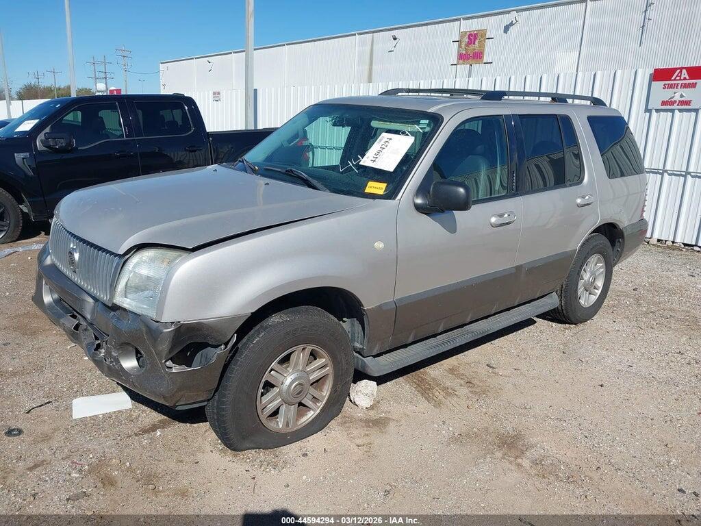 4M2ZU66EX4UJ20270 2004 MERCURY MOUNTAINEER photo no. 2