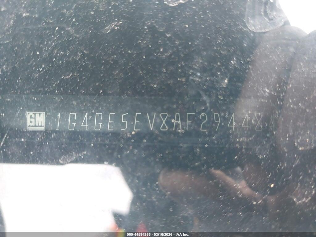 1G4GE5EV8AF294484 2010 BUICK LACROSSE photo no. 9