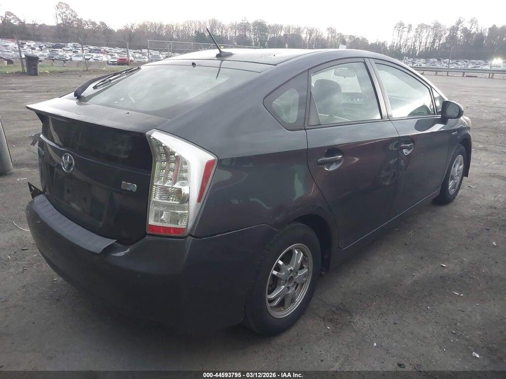 JTDKN3DU2A5061685 2010 TOYOTA PRIUS photo no. 4