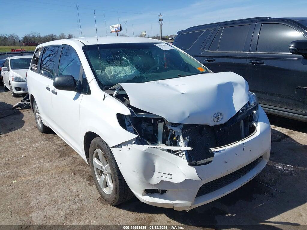 5TDZK3DCXDS373329 2013 TOYOTA SIENNA photo no. 1