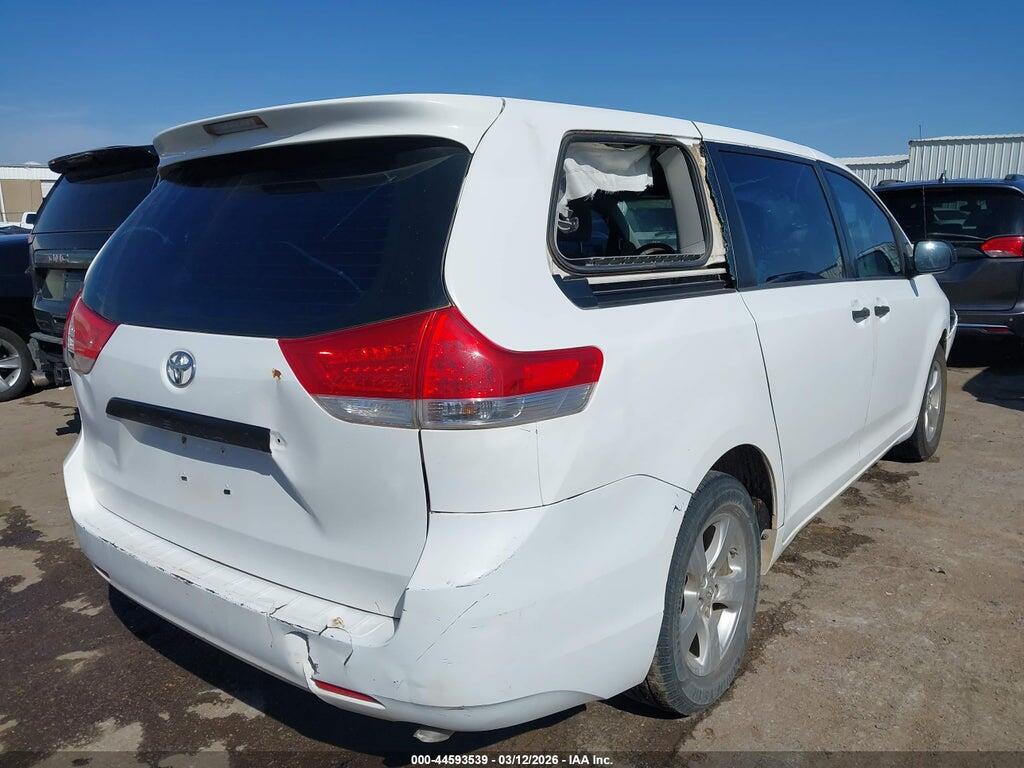 5TDZK3DCXDS373329 2013 TOYOTA SIENNA photo no. 4