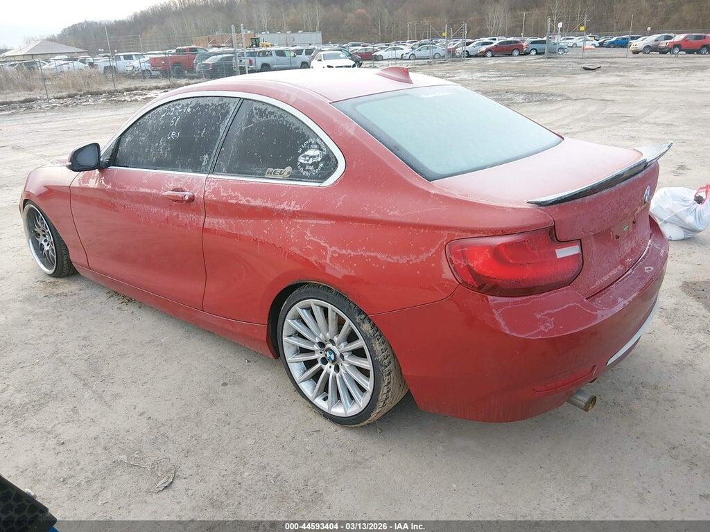 WBA1F5C54EV255913 2014 BMW 228I photo no. 3