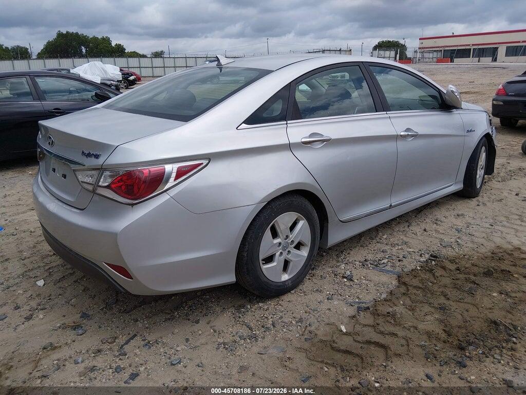 KMHEC4A41BA002418 2011 HYUNDAI SONATA HYBRID photo no. 4