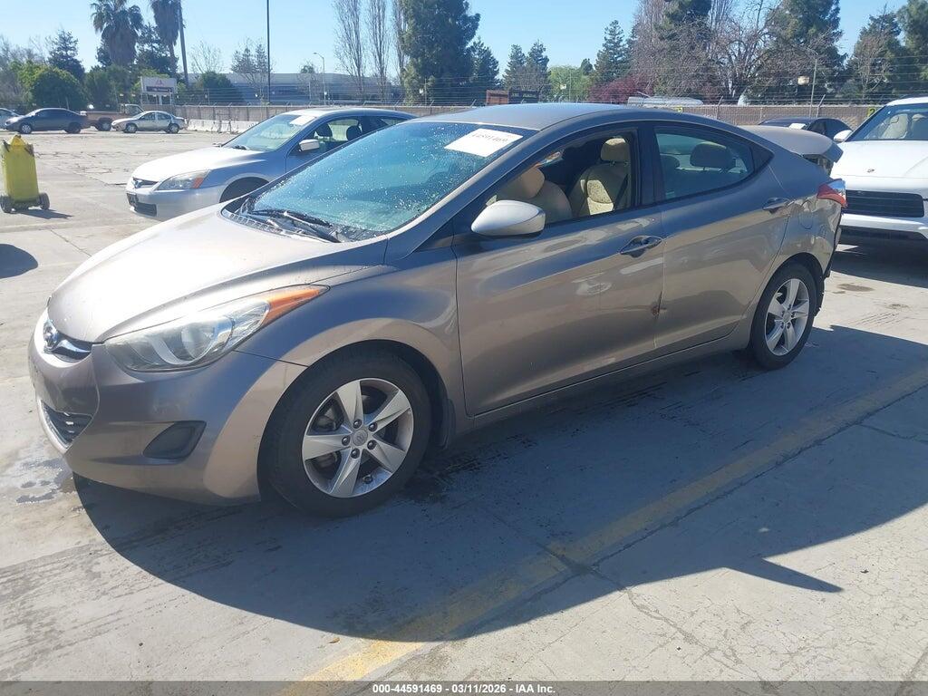 5NPDH4AE5DH424746 2013 HYUNDAI ELANTRA photo no. 2
