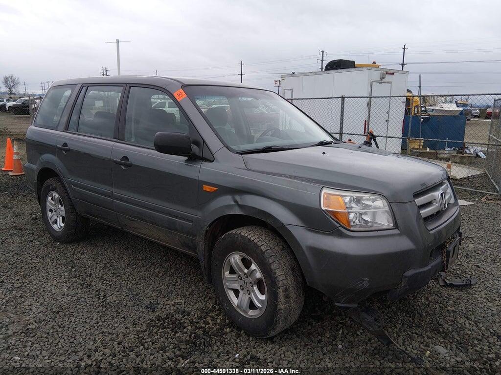 2HKYF18157H523998 2007 HONDA PILOT photo no. 1