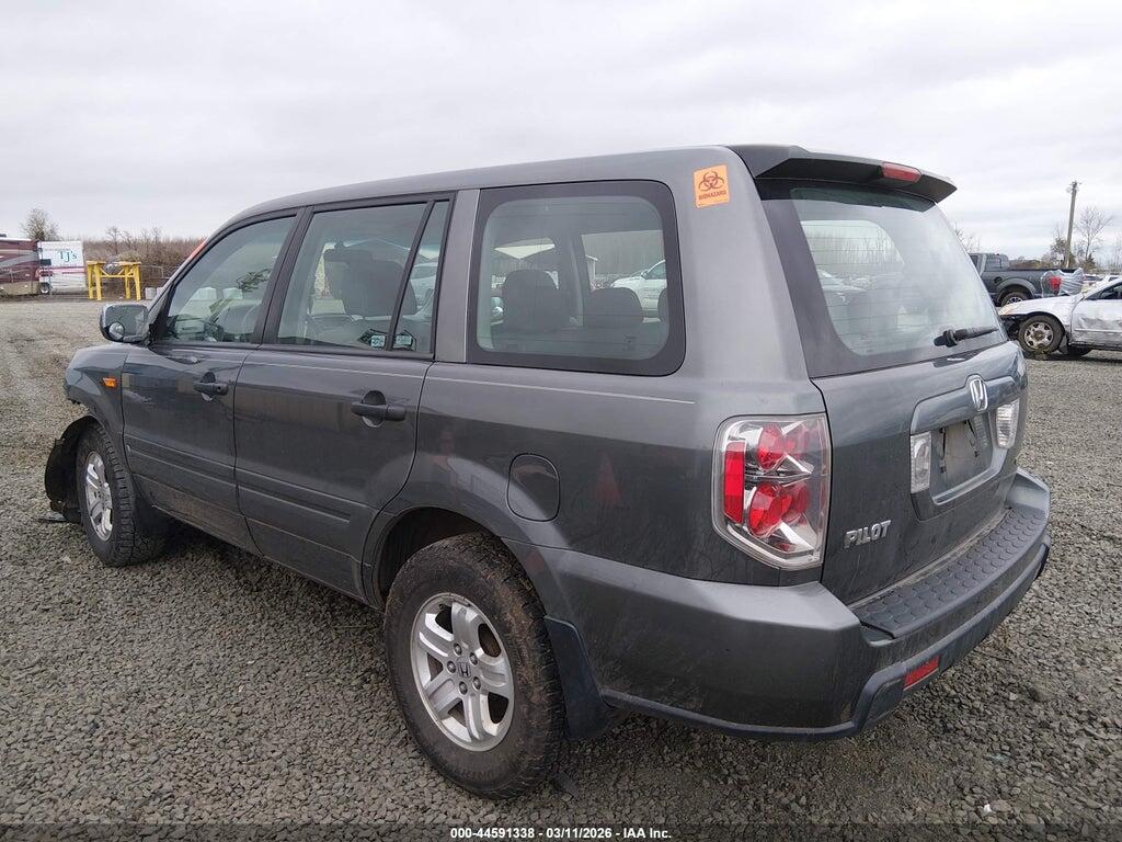 2HKYF18157H523998 2007 HONDA PILOT photo no. 3