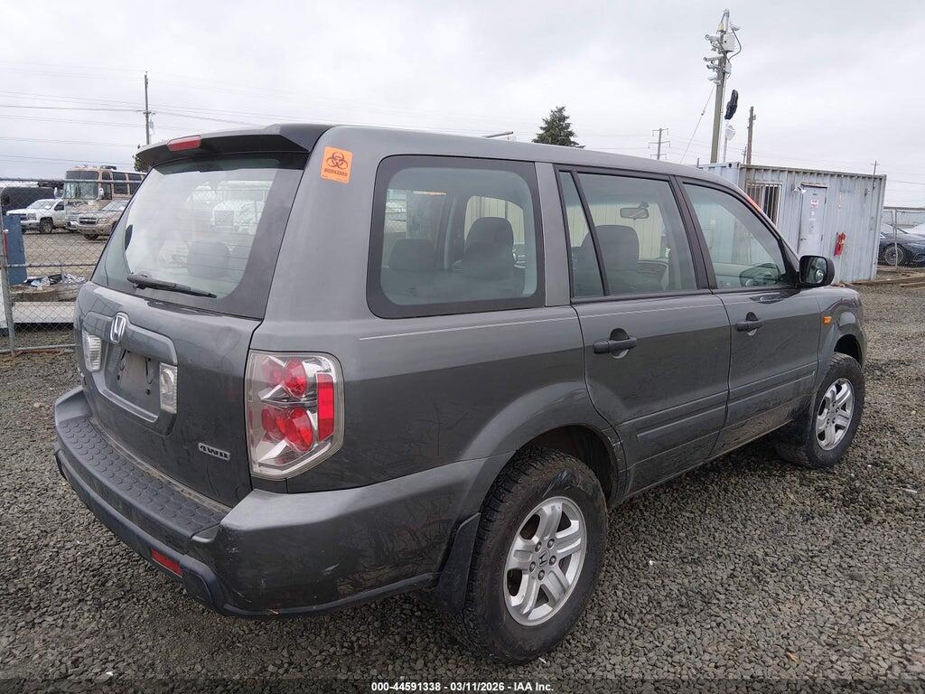 2HKYF18157H523998 2007 HONDA PILOT photo no. 4