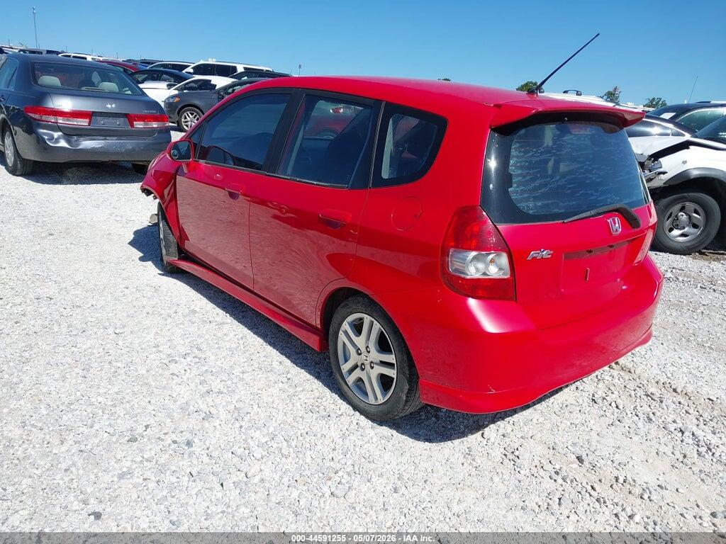 JHMGD38687S064569 2007 HONDA FIT photo no. 3