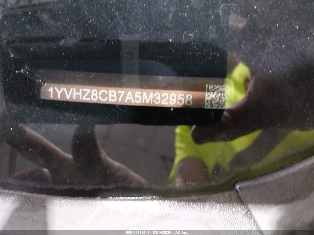 1YVHZ8CB7A5M32958 2010 MAZDA MAZDA6 photo no. 9