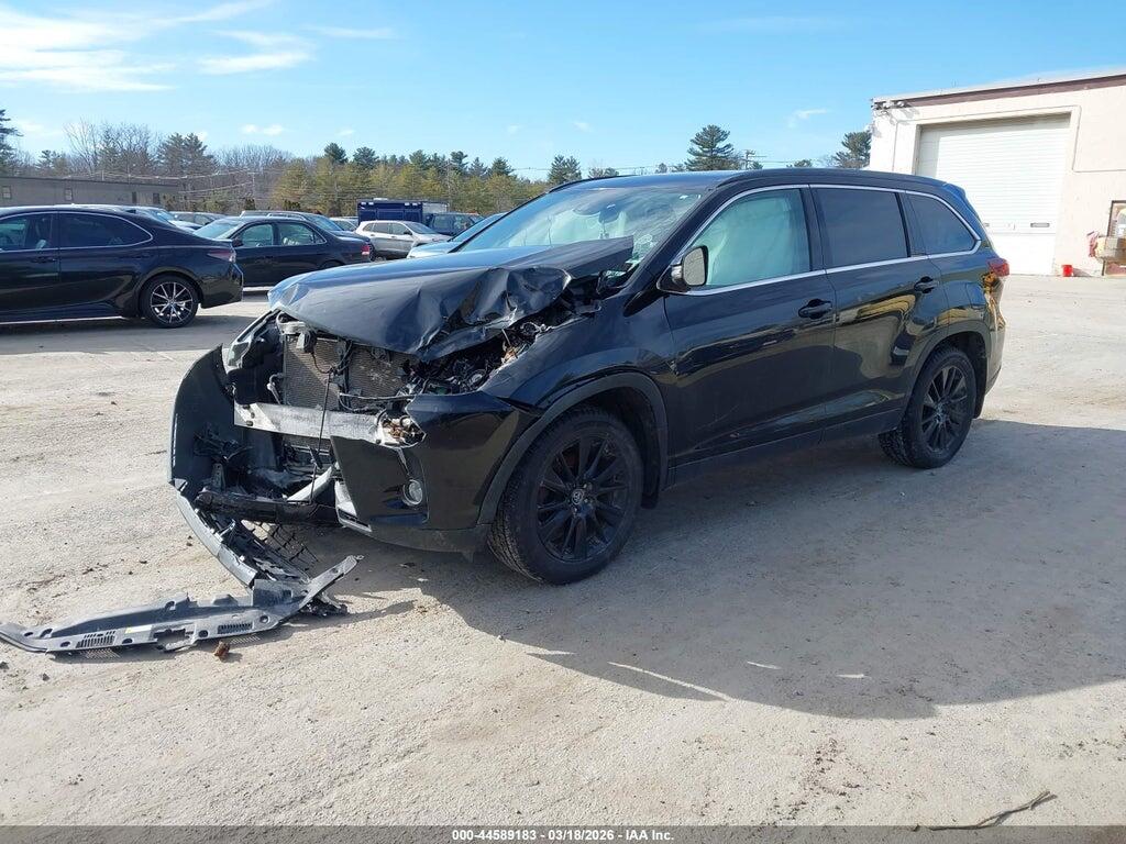 5TDJZRFH8KS623104 2019 TOYOTA HIGHLANDER photo no. 2