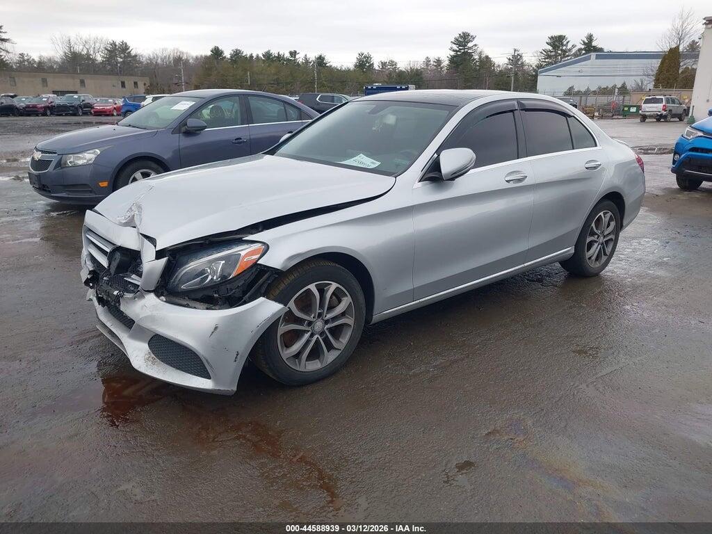 55SWF4KB4GU175974 2016 MERCEDES-BENZ C 300 photo no. 2