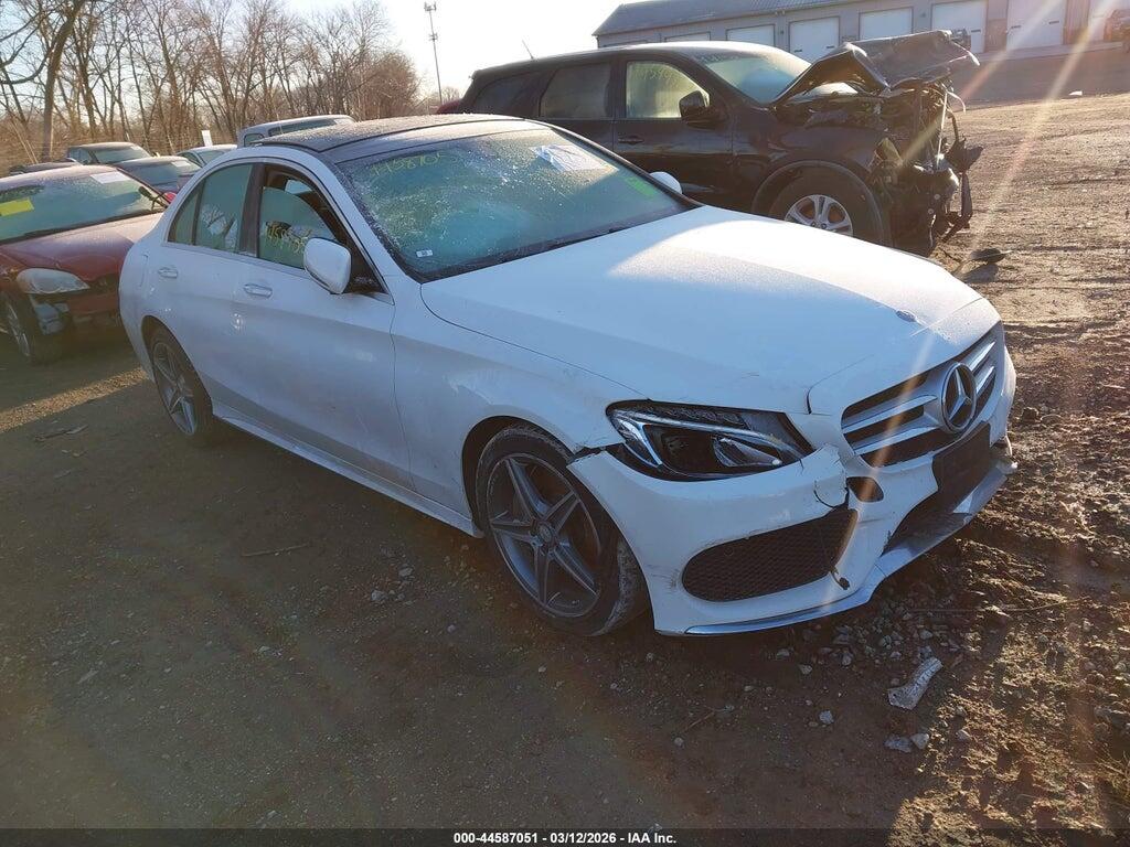 55SWF4KB3FU014966 2015 MERCEDES-BENZ C 300 photo no. 1