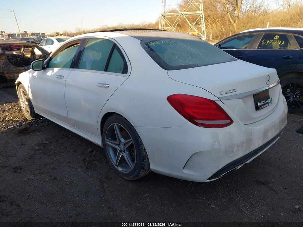 55SWF4KB3FU014966 2015 MERCEDES-BENZ C 300 photo no. 3