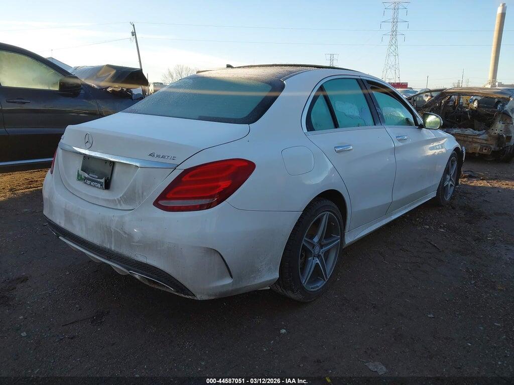 55SWF4KB3FU014966 2015 MERCEDES-BENZ C 300 photo no. 4