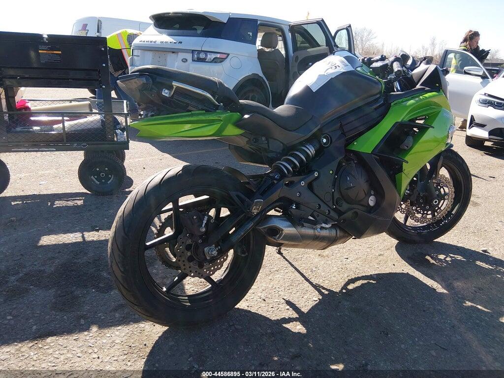 JKAEXEF12EDA16406 2014 KAWASAKI EX650 photo no. 4