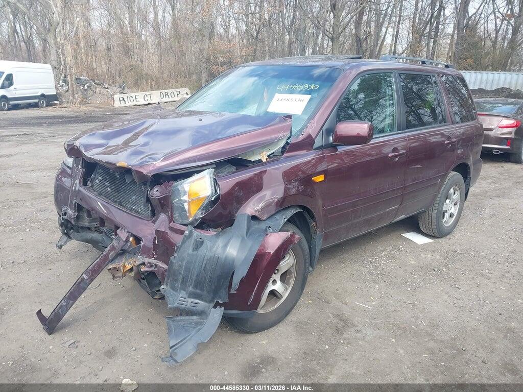 5FNYF18727B022294 2007 HONDA PILOT photo no. 2