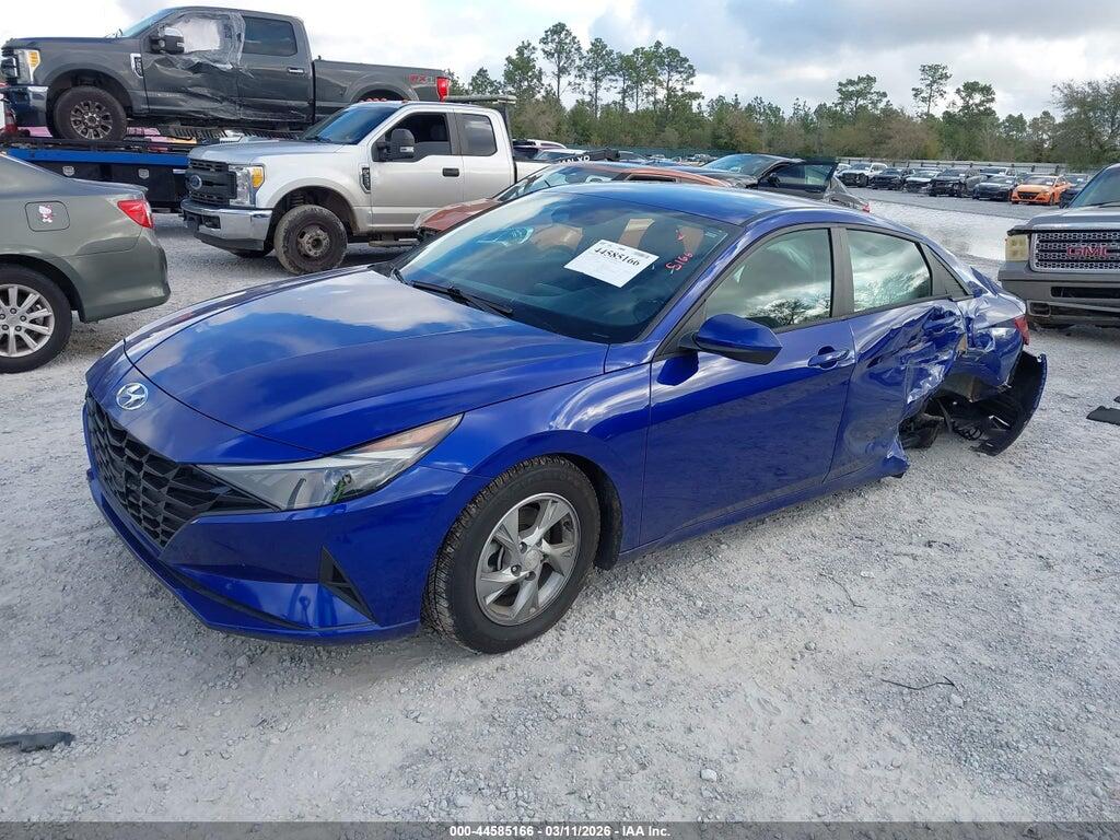 KMHLL4AG1NU356525 2022 HYUNDAI ELANTRA photo no. 2