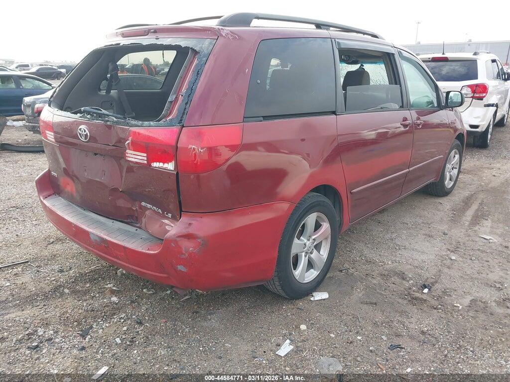 5TDZA23C55S355711 2005 TOYOTA SIENNA photo no. 4
