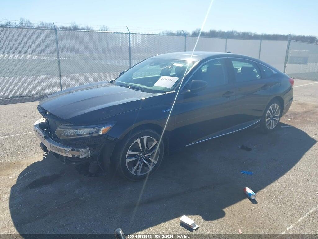 1HGCV3F46MA021639 2021 HONDA ACCORD HYBRID photo no. 2