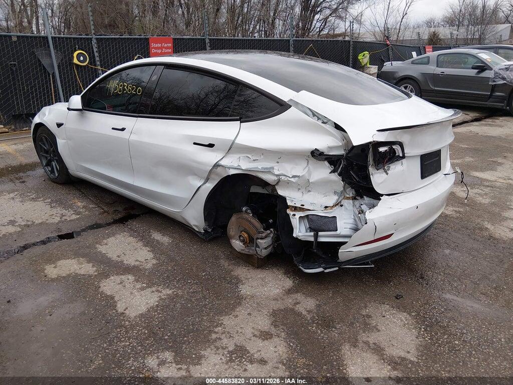 5YJ3E1EB2NF159142 2022 TESLA MODEL 3 photo no. 3