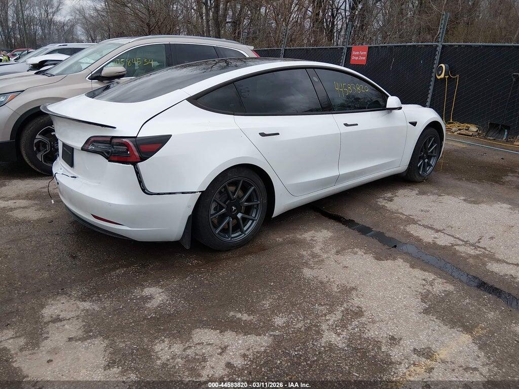 5YJ3E1EB2NF159142 2022 TESLA MODEL 3 photo no. 4