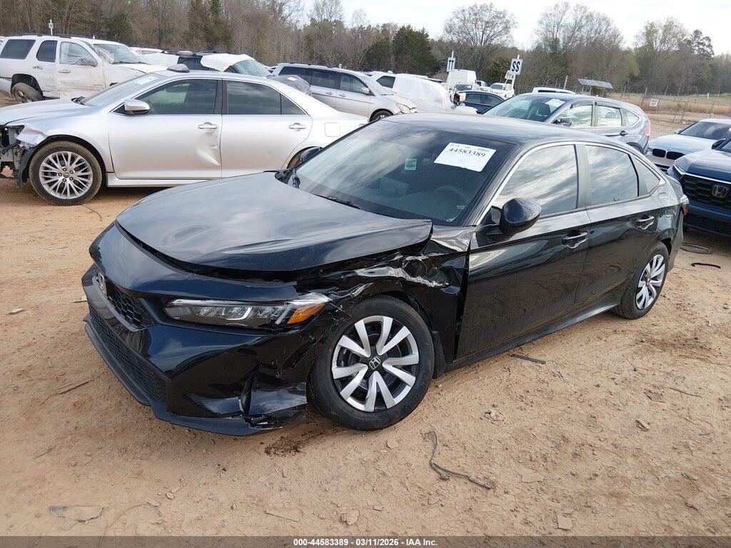 2HGFE2F29SH592255 2025 HONDA CIVIC photo no. 2