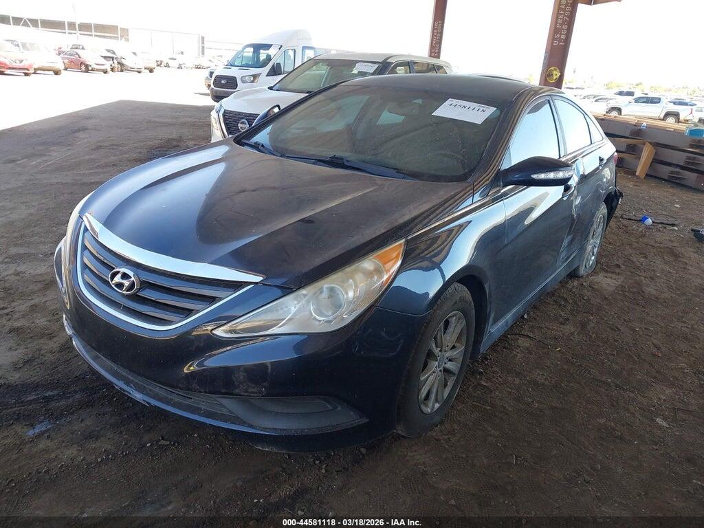 5NPEB4AC9EH853085 2014 HYUNDAI SONATA photo no. 2
