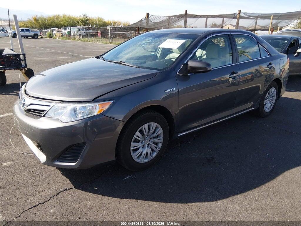 4T1BD1FKXCU016968 2012 TOYOTA CAMRY HYBRID photo no. 2
