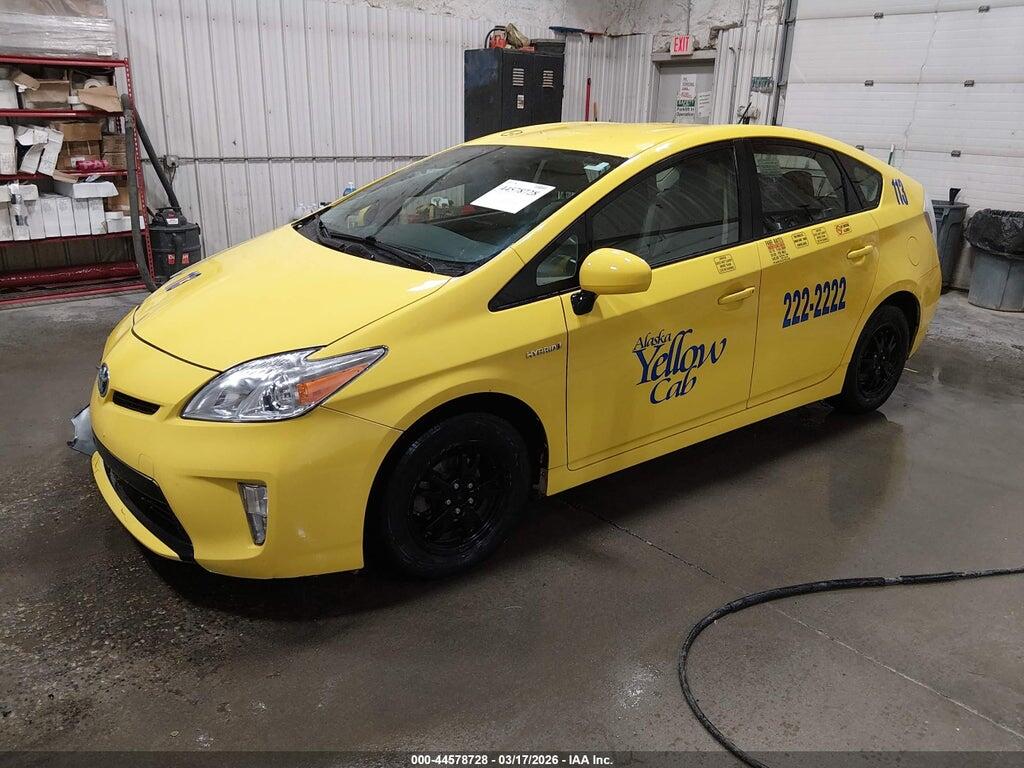 JTDKN3DU2D0344010 2013 TOYOTA PRIUS photo no. 2