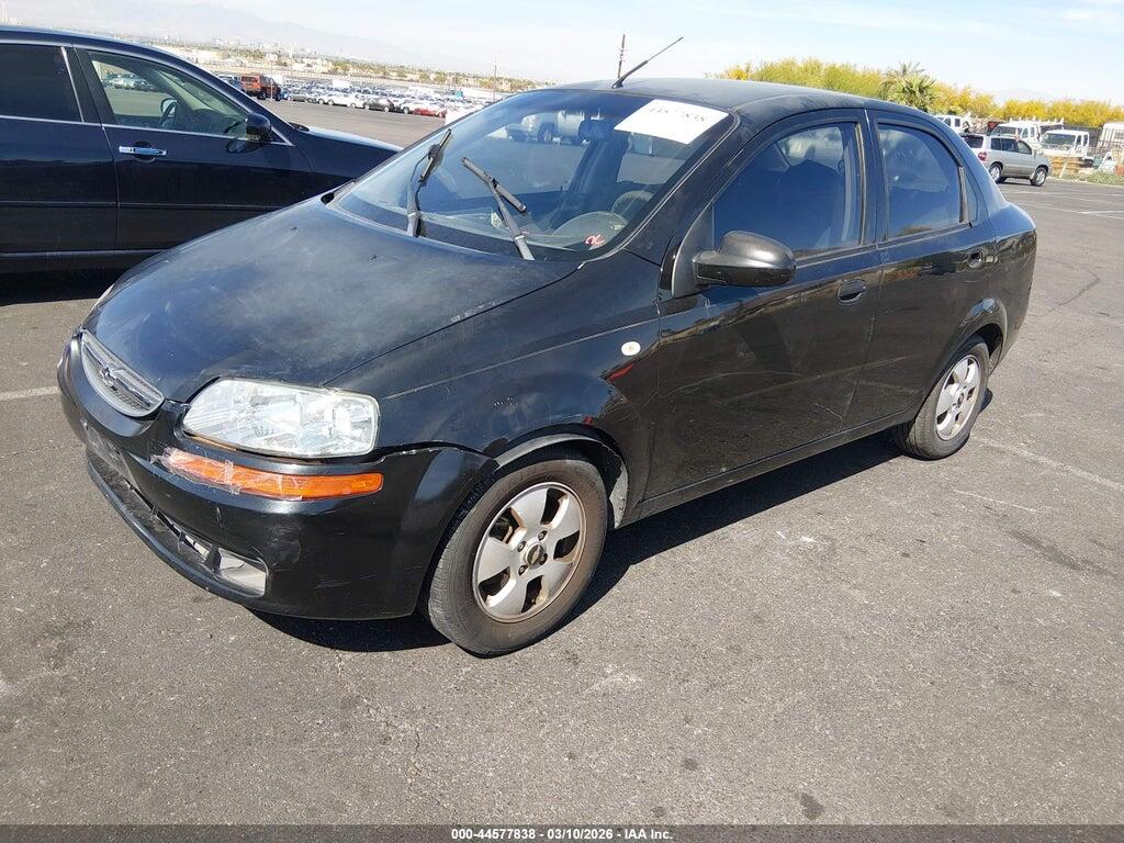KL1TD56696B653957 2006 CHEVROLET AVEO photo no. 2