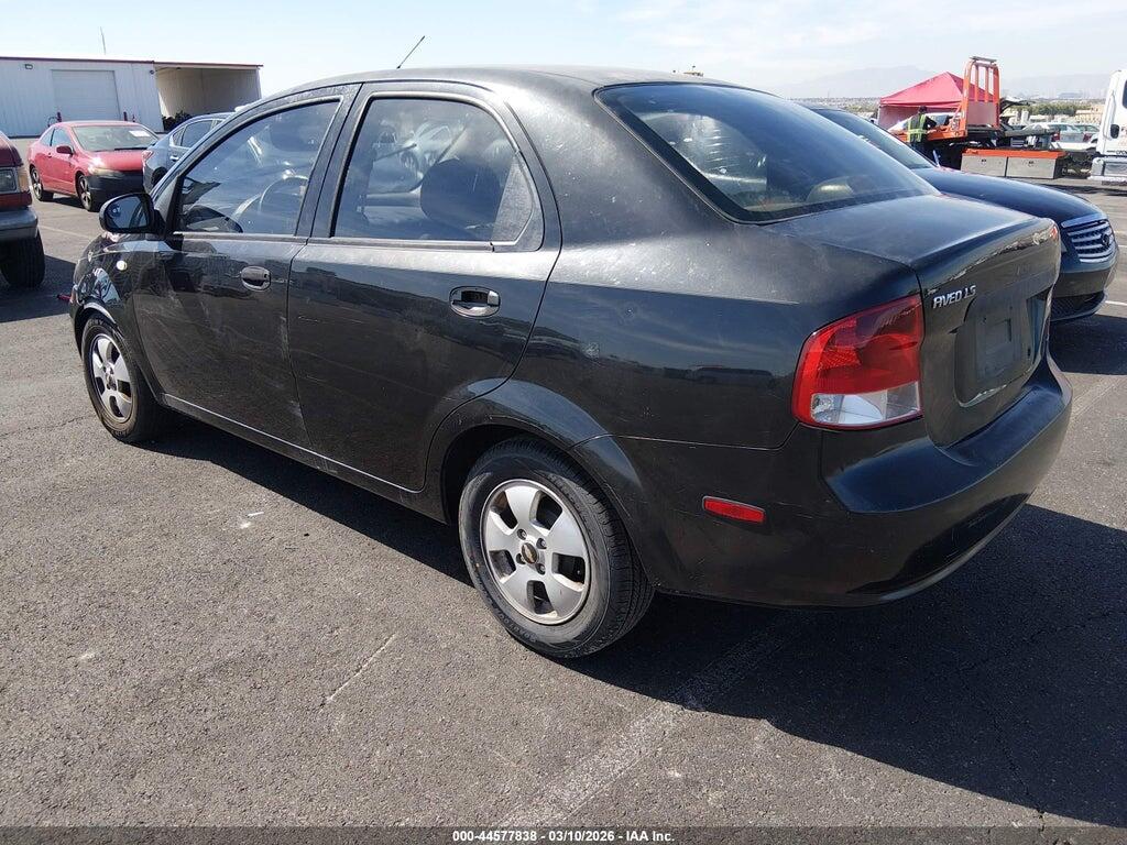 KL1TD56696B653957 2006 CHEVROLET AVEO photo no. 3