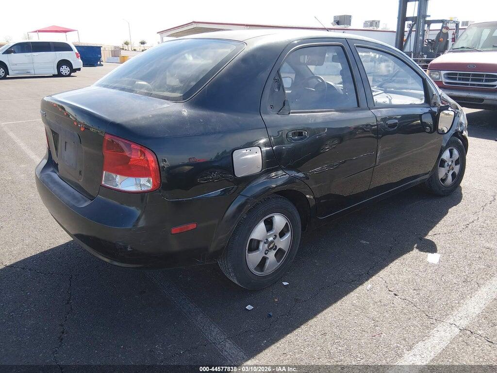 KL1TD56696B653957 2006 CHEVROLET AVEO photo no. 4