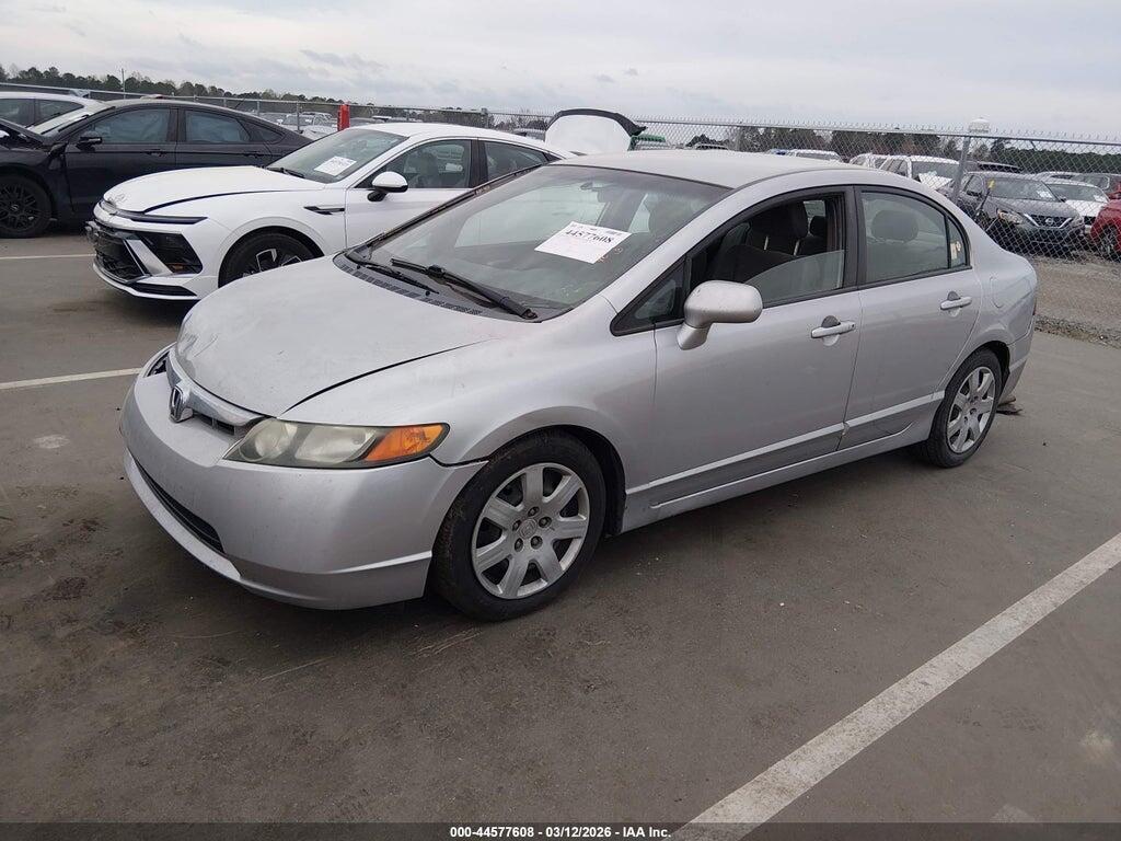 2HGFA16578H305570 2008 HONDA CIVIC photo no. 2