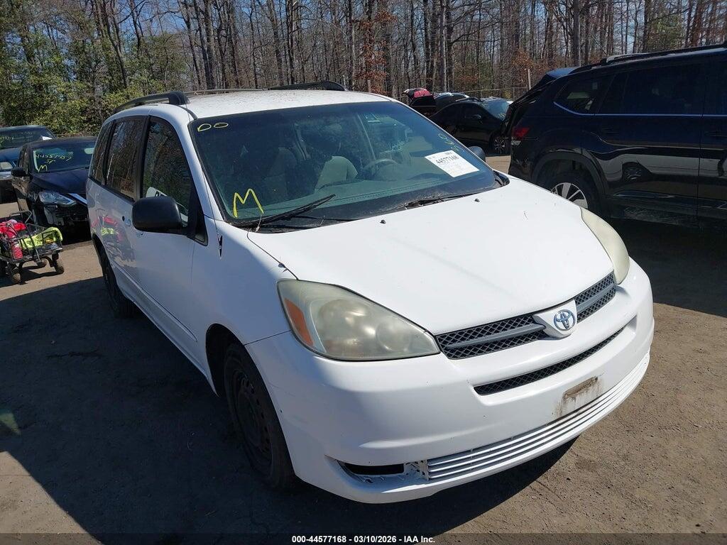 5TDZA23C65S358326 2005 TOYOTA SIENNA photo no. 1