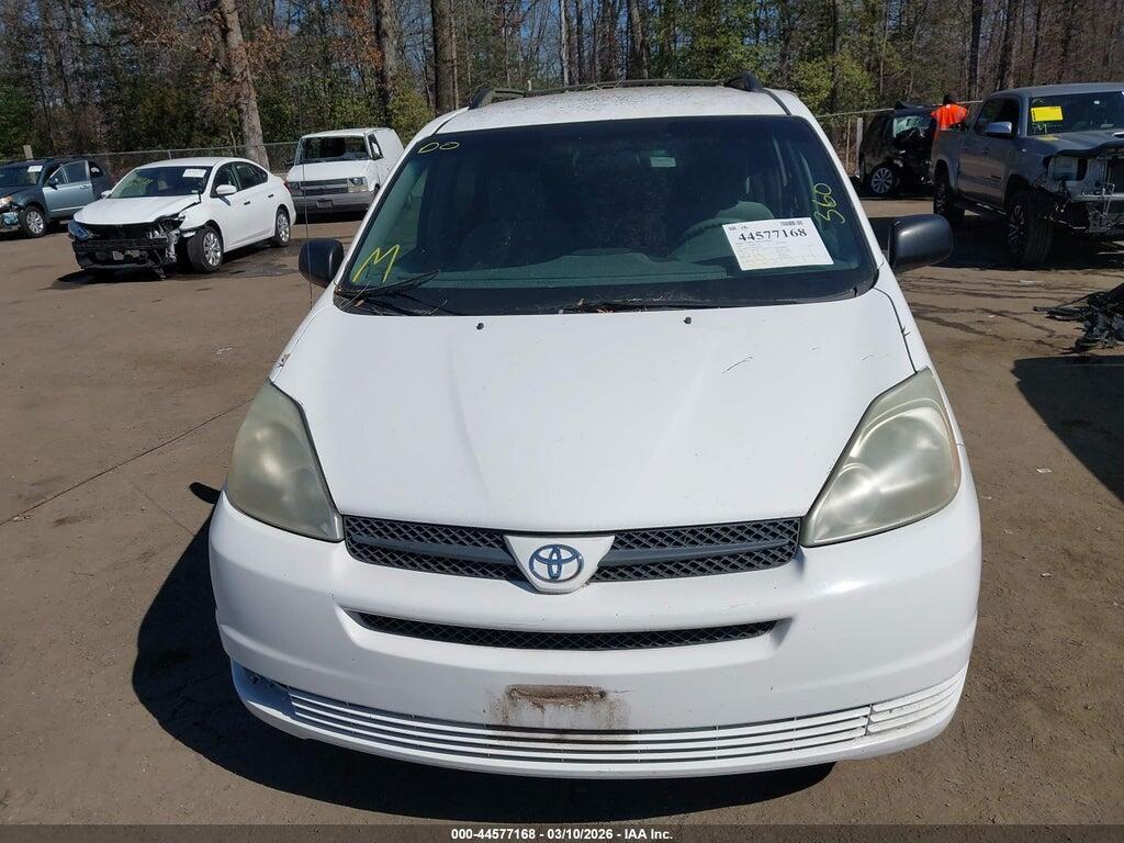5TDZA23C65S358326 2005 TOYOTA SIENNA photo no. 12