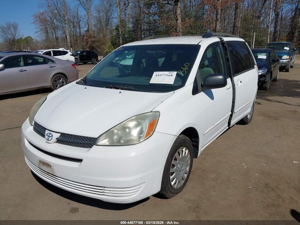 5TDZA23C65S358326 2005 TOYOTA SIENNA photo no. 2