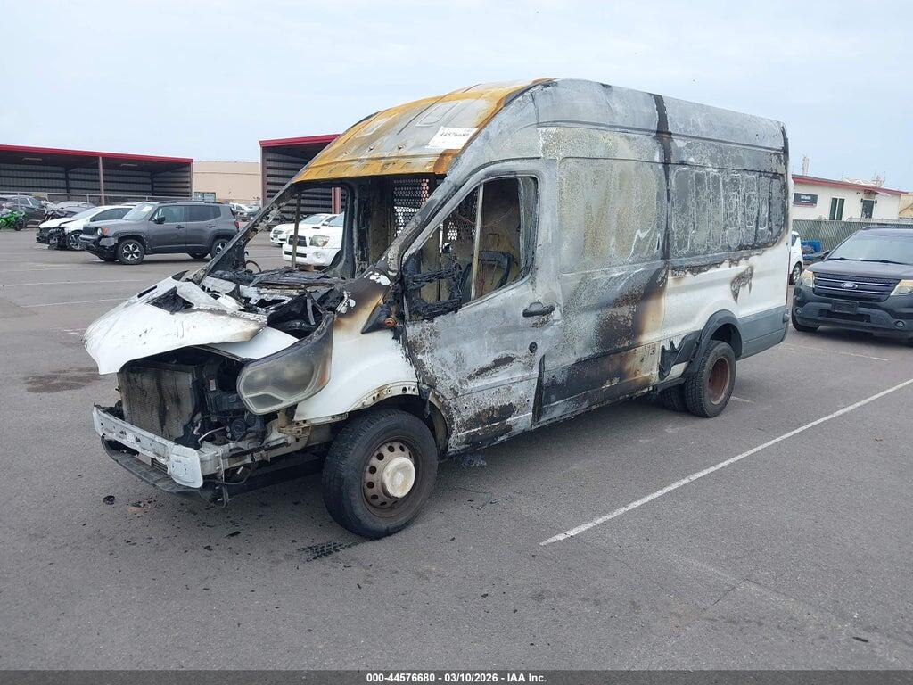 1FTSF4XV6FKA06754 2015 FORD TRANSIT-350 photo no. 2