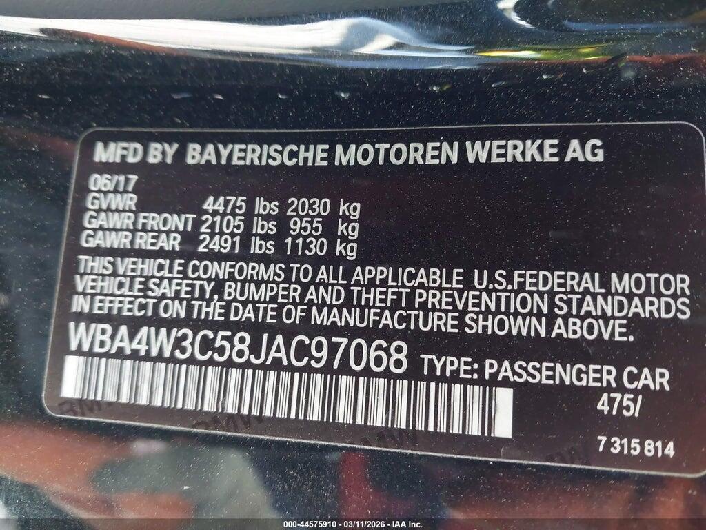 WBA4W3C58JAC97068 2018 BMW 430I photo no. 9
