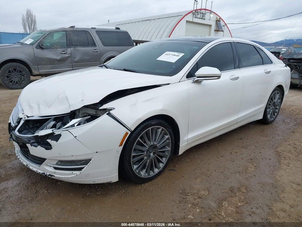 3LN6L2LU9ER809821 2014 LINCOLN MKZ HYBRID photo no. 2