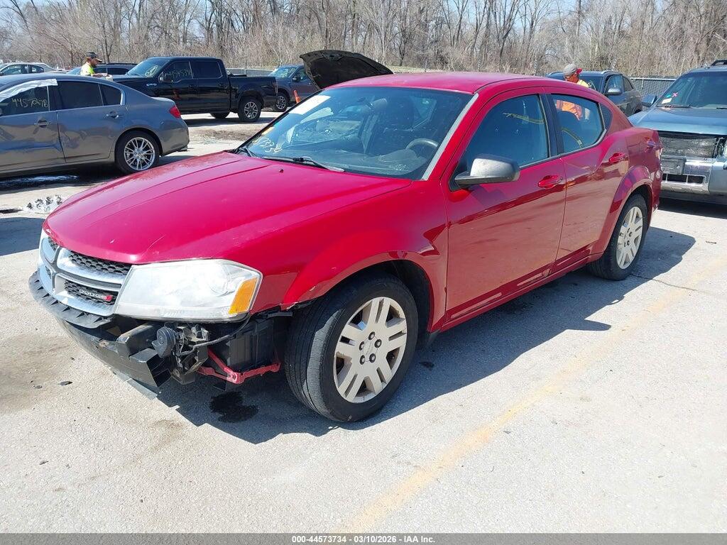 1C3CDZAB5EN149413 2014 DODGE AVENGER photo no. 2