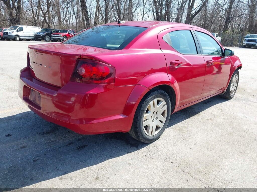 1C3CDZAB5EN149413 2014 DODGE AVENGER photo no. 4