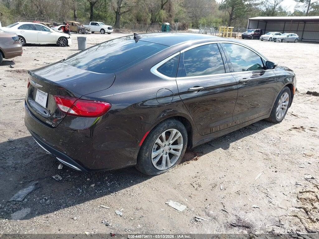 1C3CCCCG6FN565285 2015 CHRYSLER 200 photo no. 4