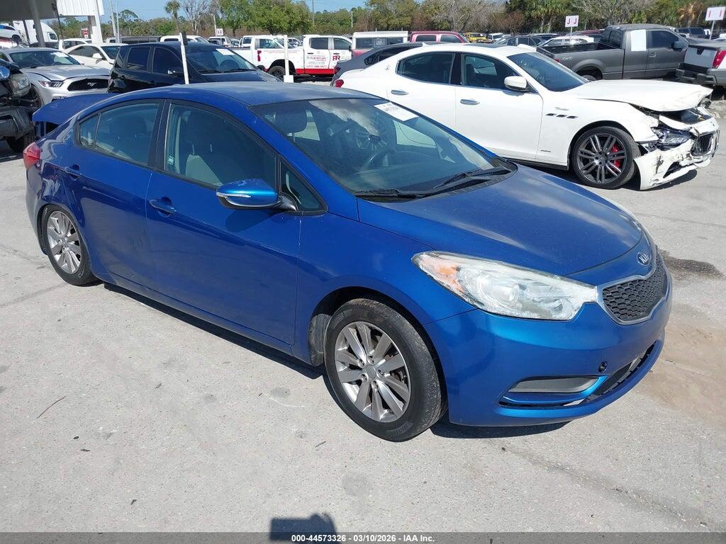 KNAFX4A61E5097930 2014 KIA FORTE photo no. 1