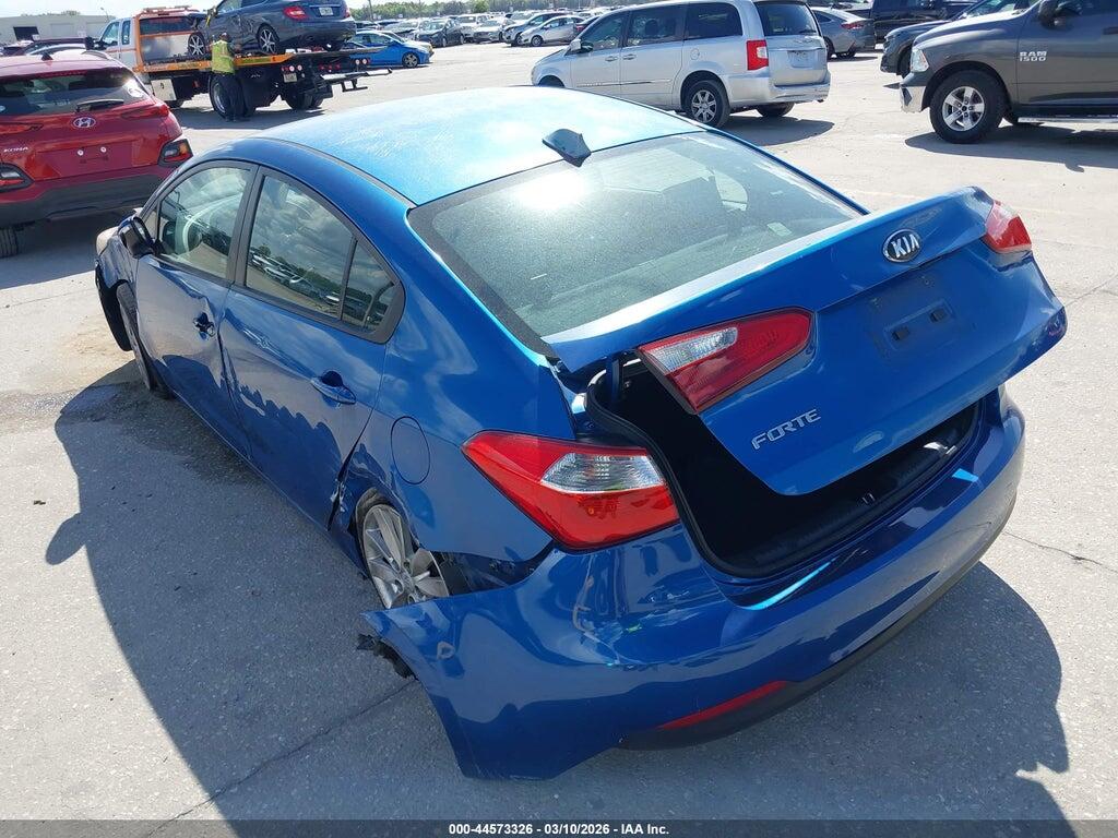 KNAFX4A61E5097930 2014 KIA FORTE photo no. 3