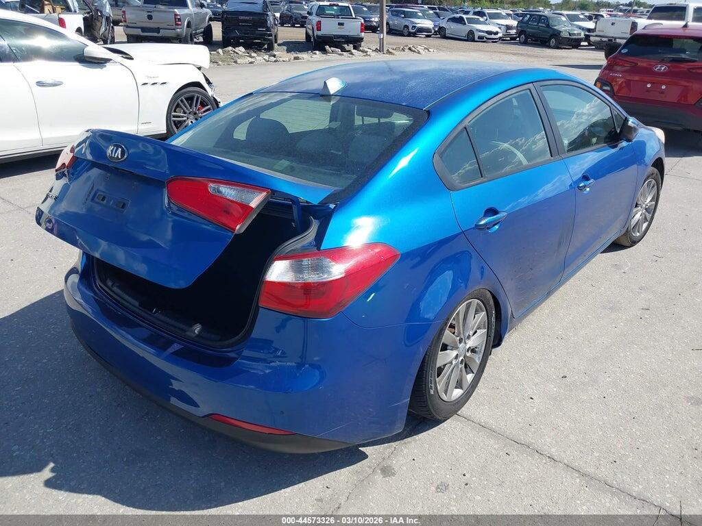 KNAFX4A61E5097930 2014 KIA FORTE photo no. 4
