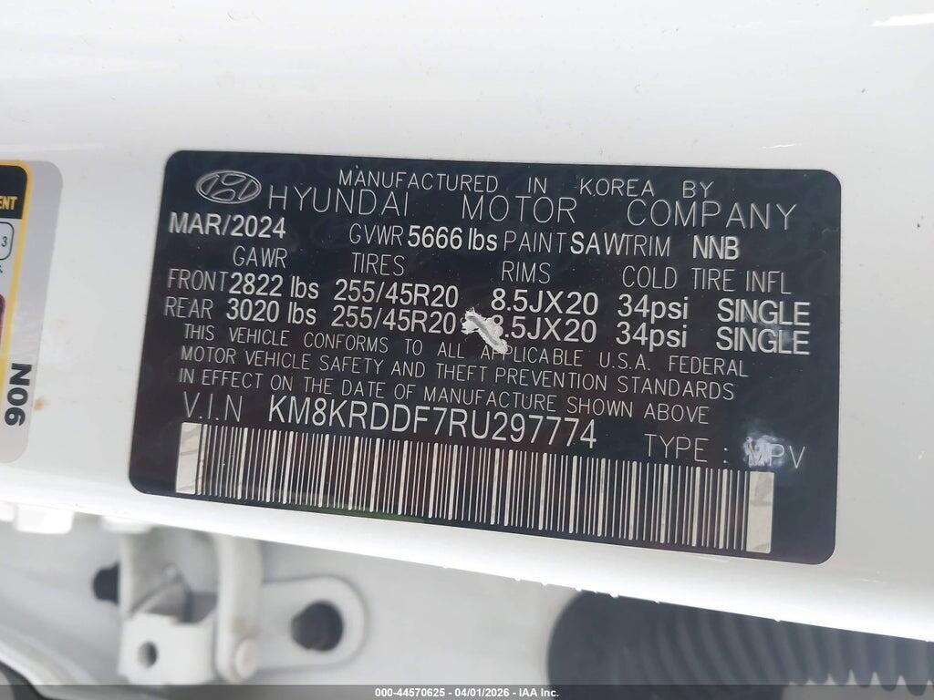 KM8KRDDF7RU297774 2024 HYUNDAI IONIQ 5 photo no. 9
