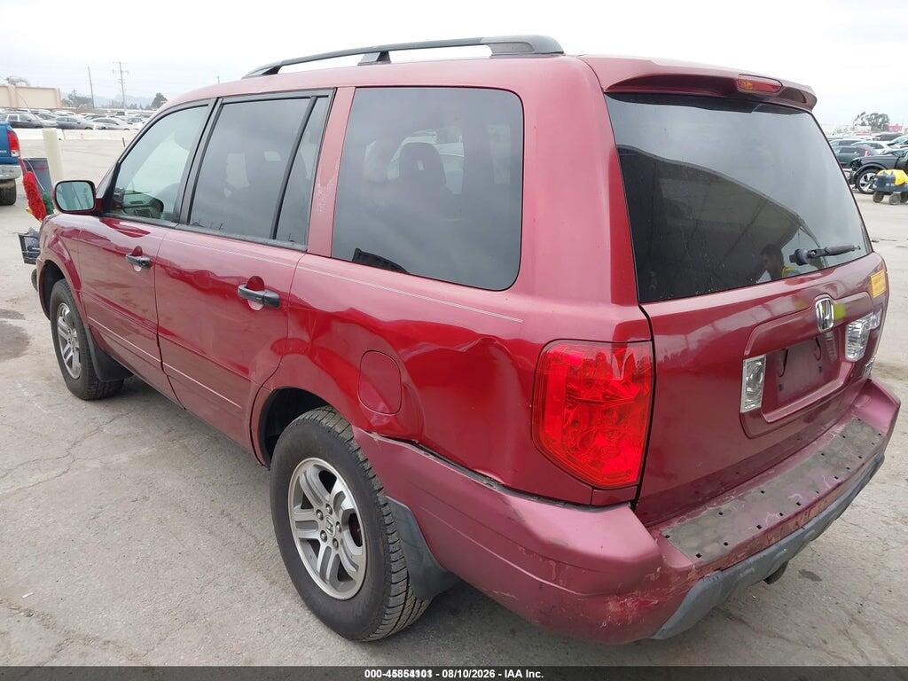 2HKYF18584H549624 2004 HONDA PILOT photo no. 3